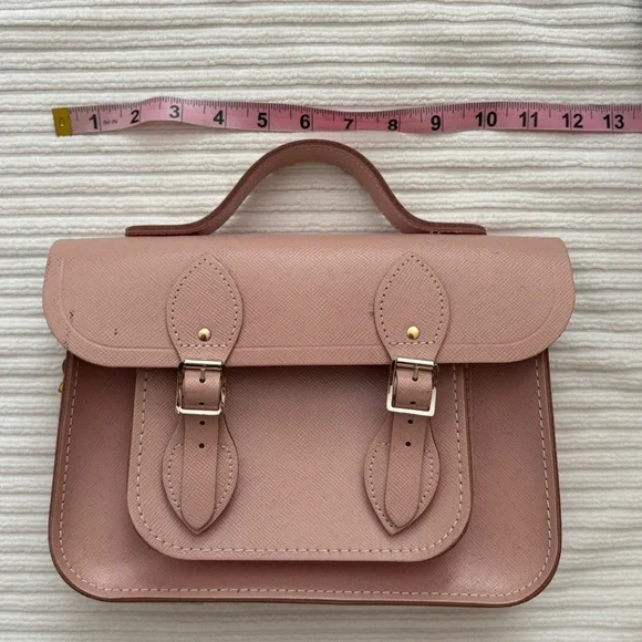 Cambridge Satchel Pink Leather Bag - Picture 2 of 9